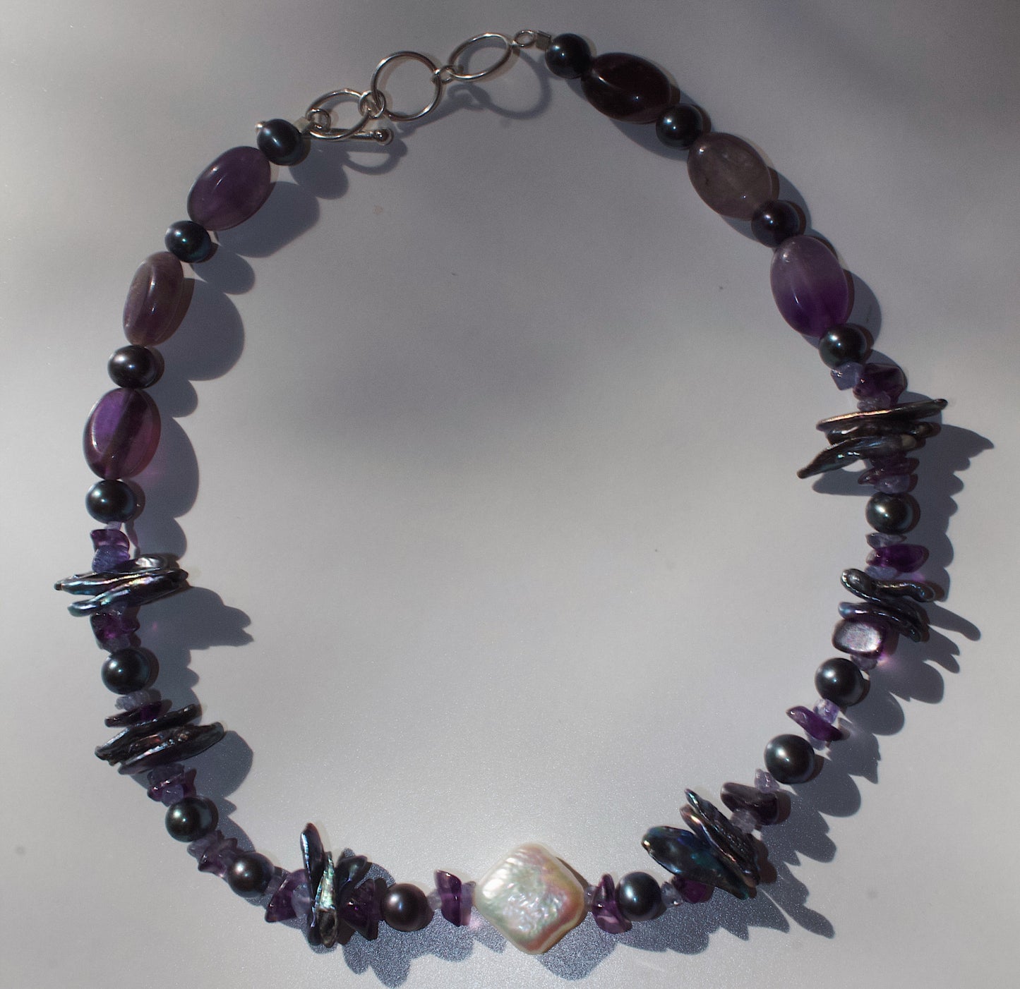 Cosmic Amethyst Necklace