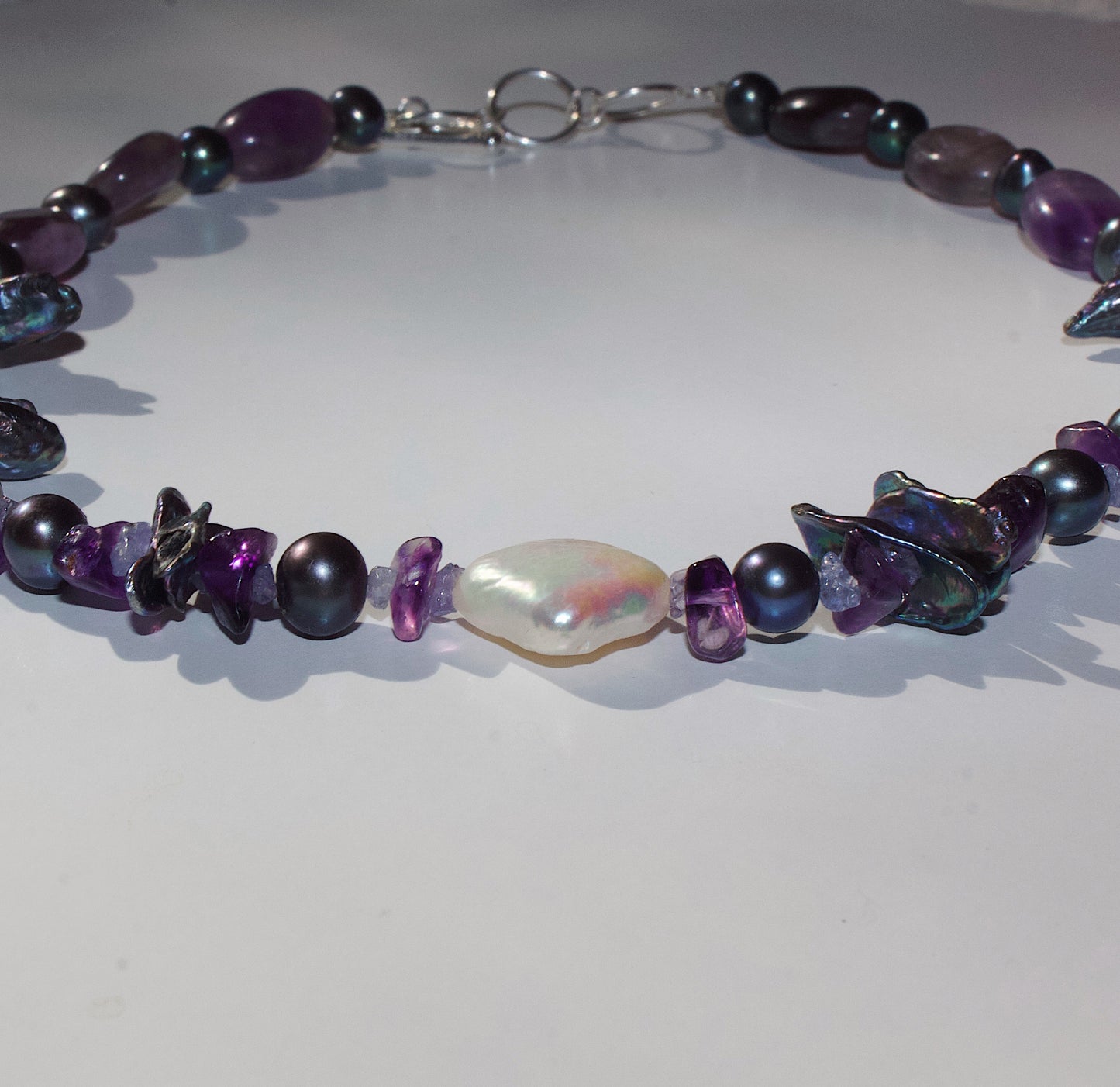 Cosmic Amethyst Necklace