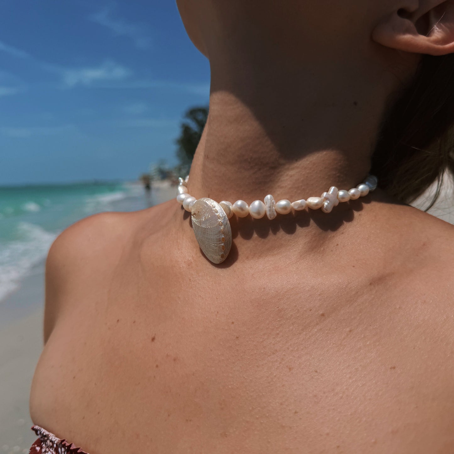 Vía Láctea Pearl Necklace