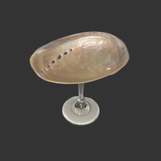 Pearled Abalone Glass