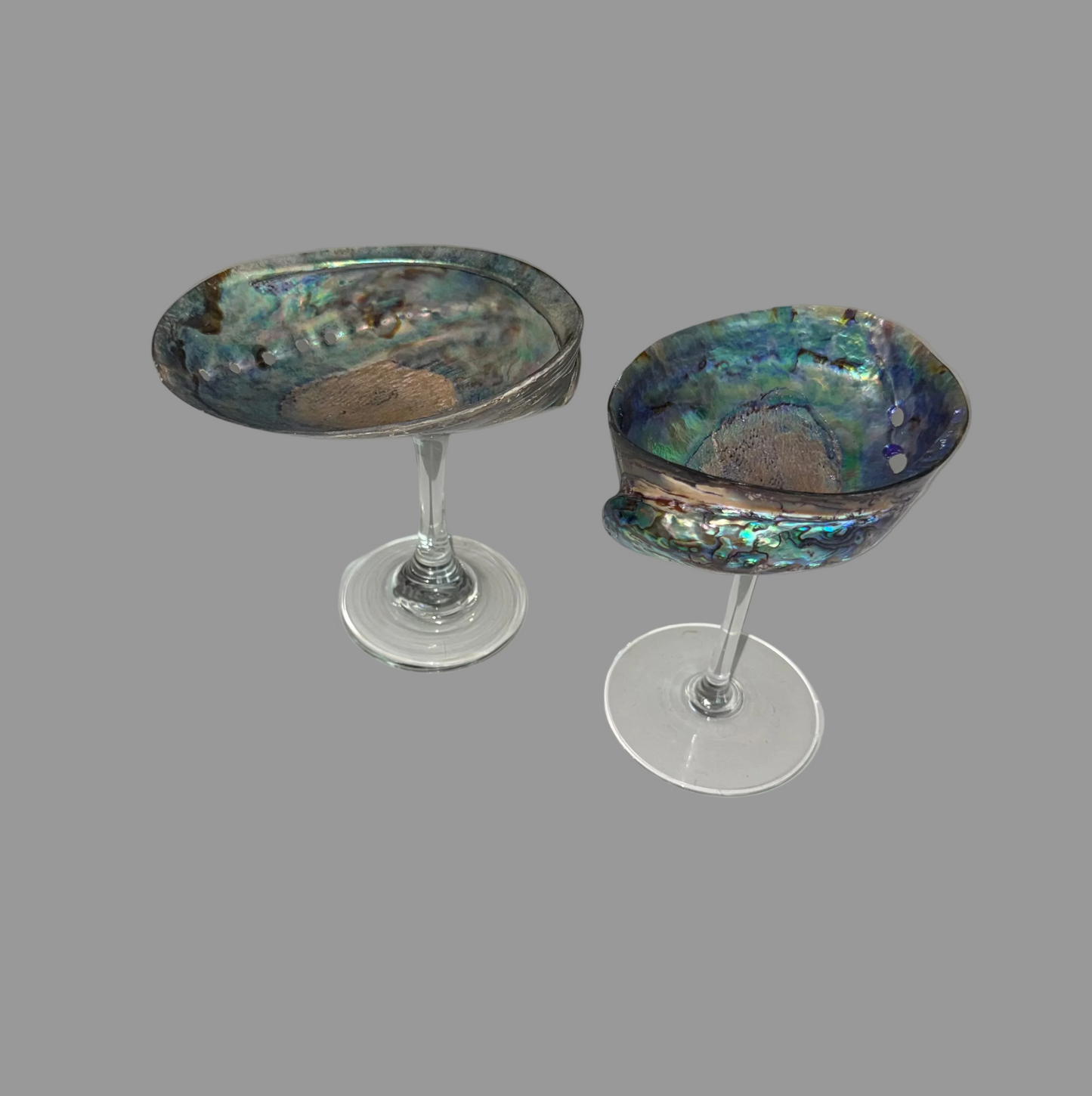 Blue Abalone Glass