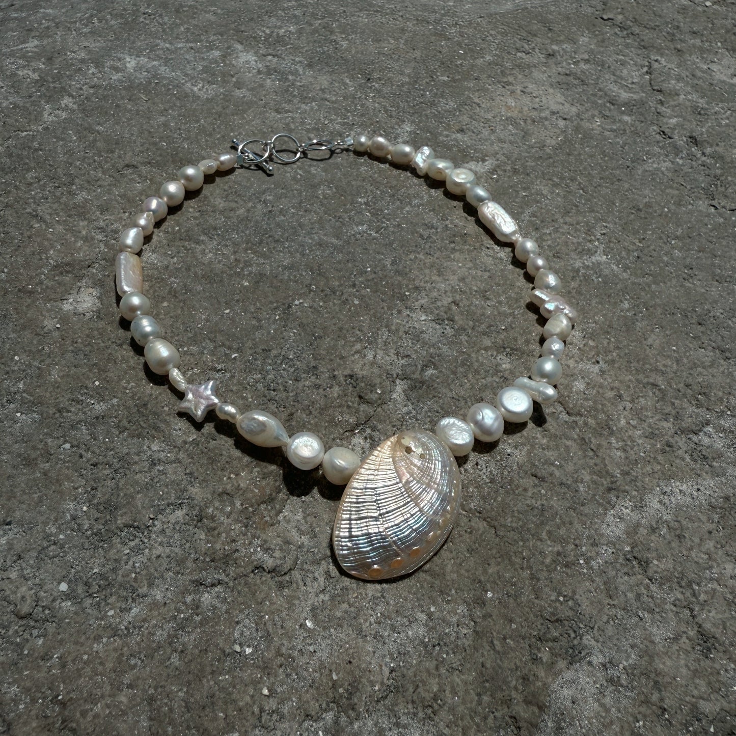 Vía Láctea Pearl Necklace