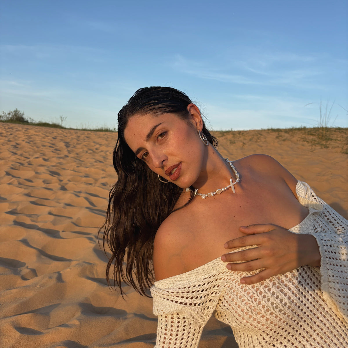 Cosmo Pearl Necklace